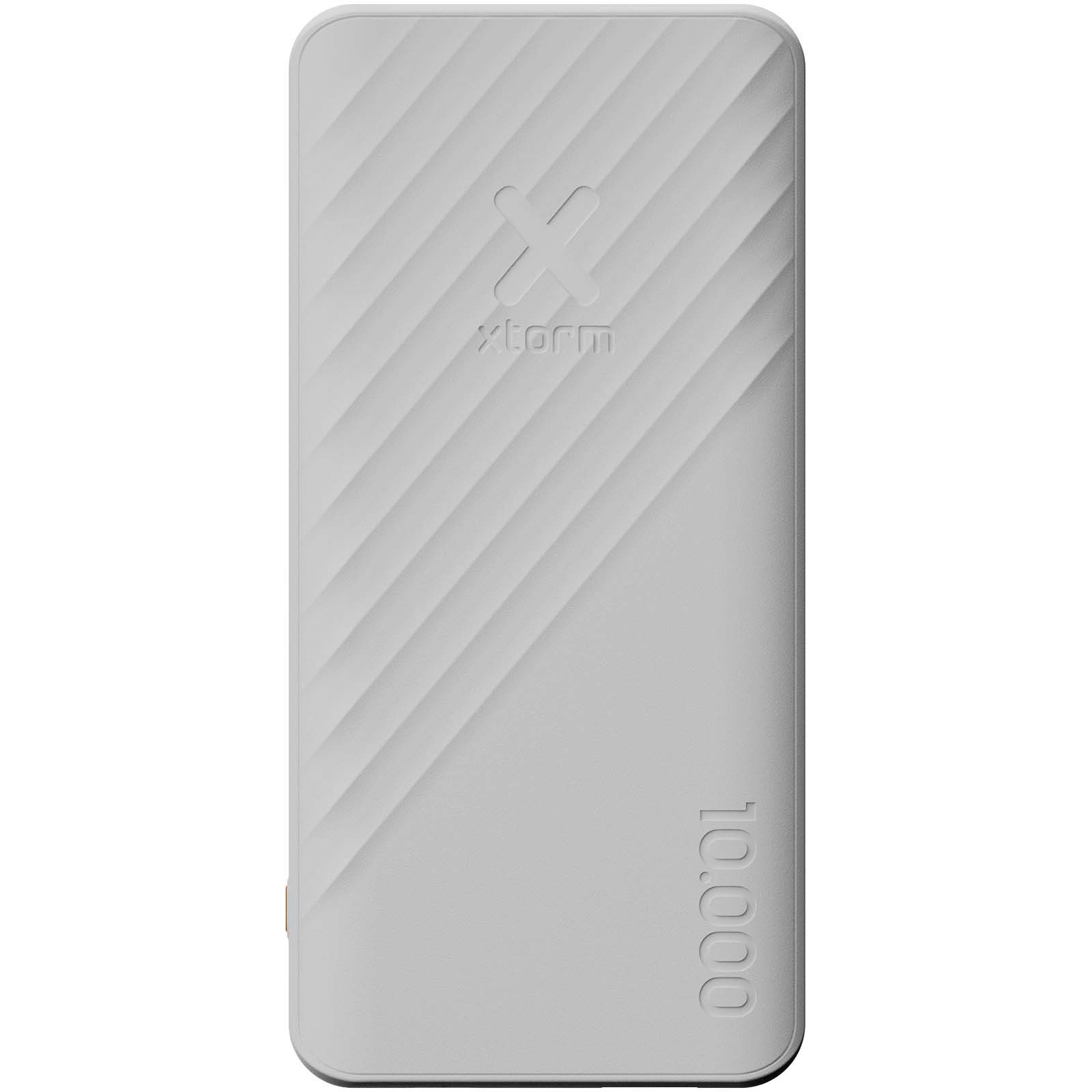 Xtorm Go2 20W 10 000mAh powerbank med snabbladdning - Vit, framsida