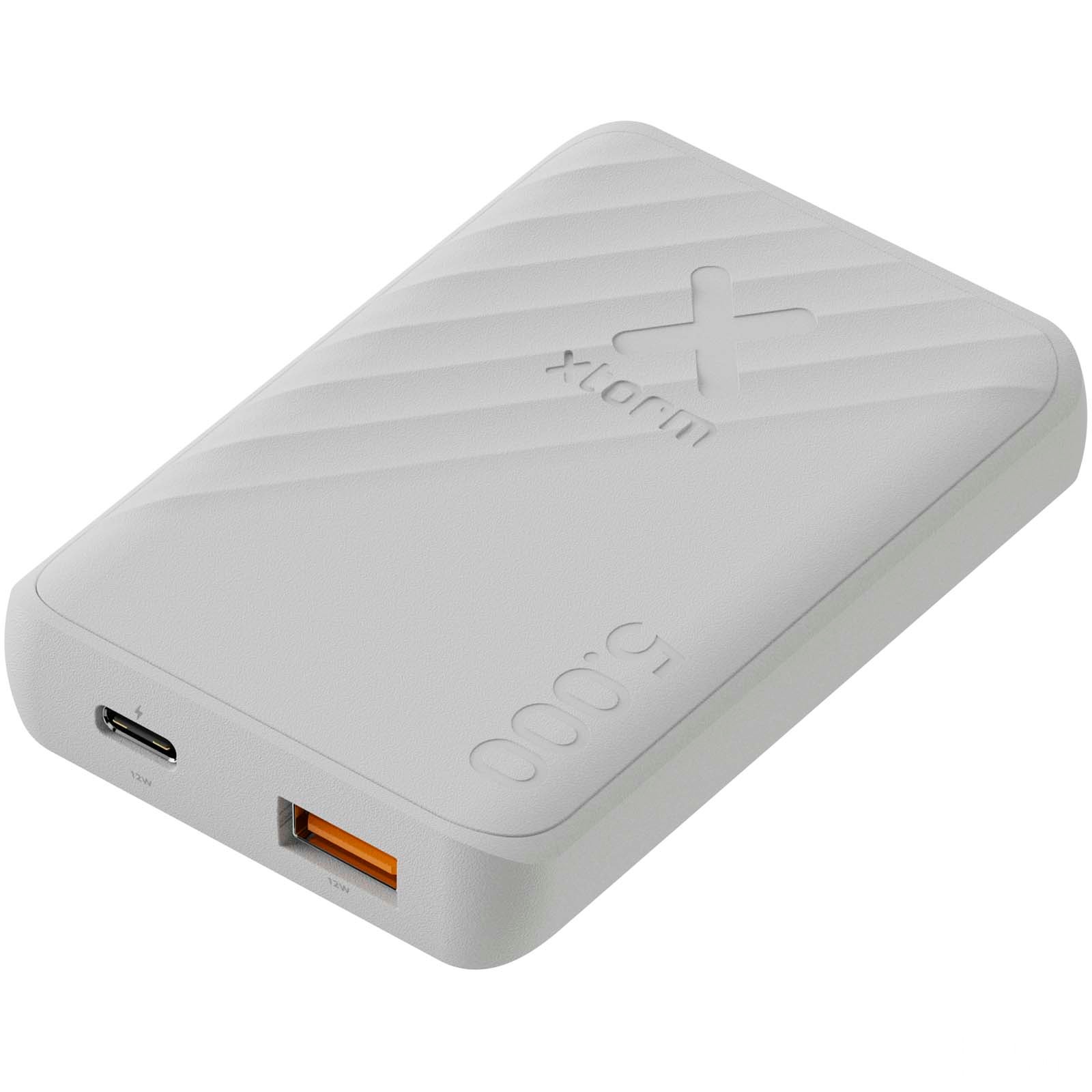 Xtorm XG205 Go2 hurtigladende powerbank på 12 W, 5 000 mAh med trykk