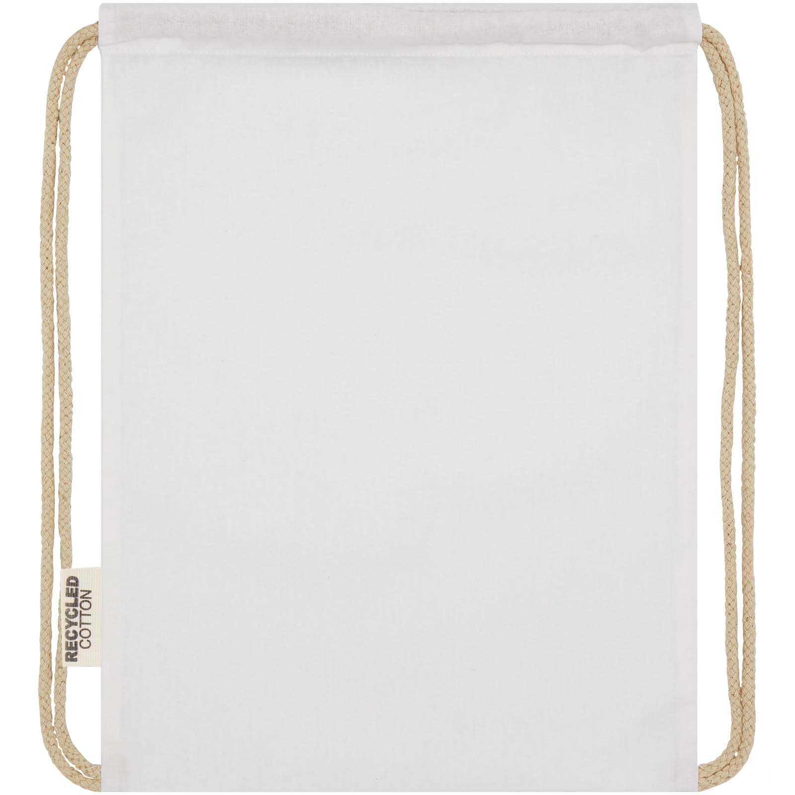 Oregon 140 g/m² GRS Recycled Cotton Drawstring Bag