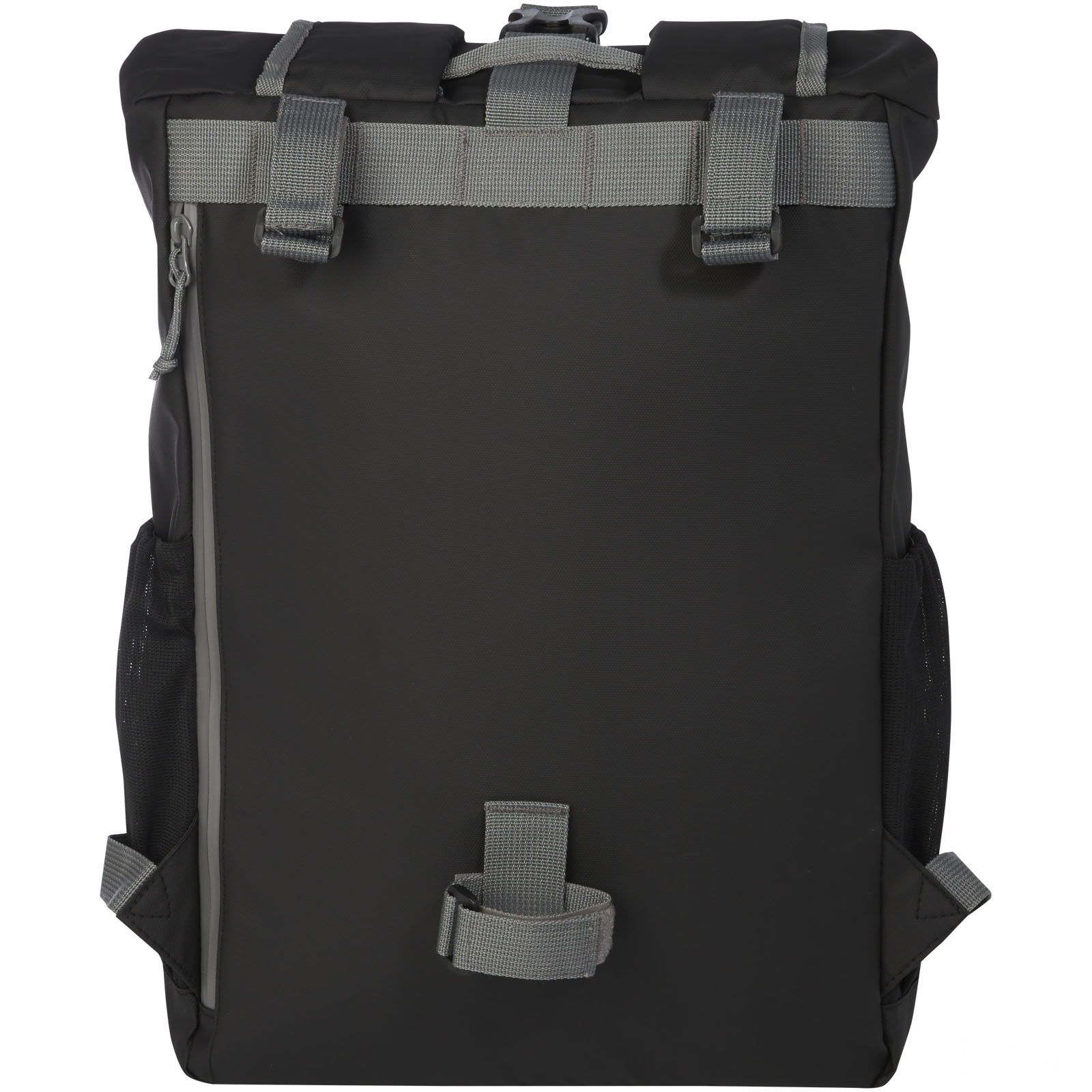 Aqua 15" GRS recycled water resistant roll-top bike bag 20L