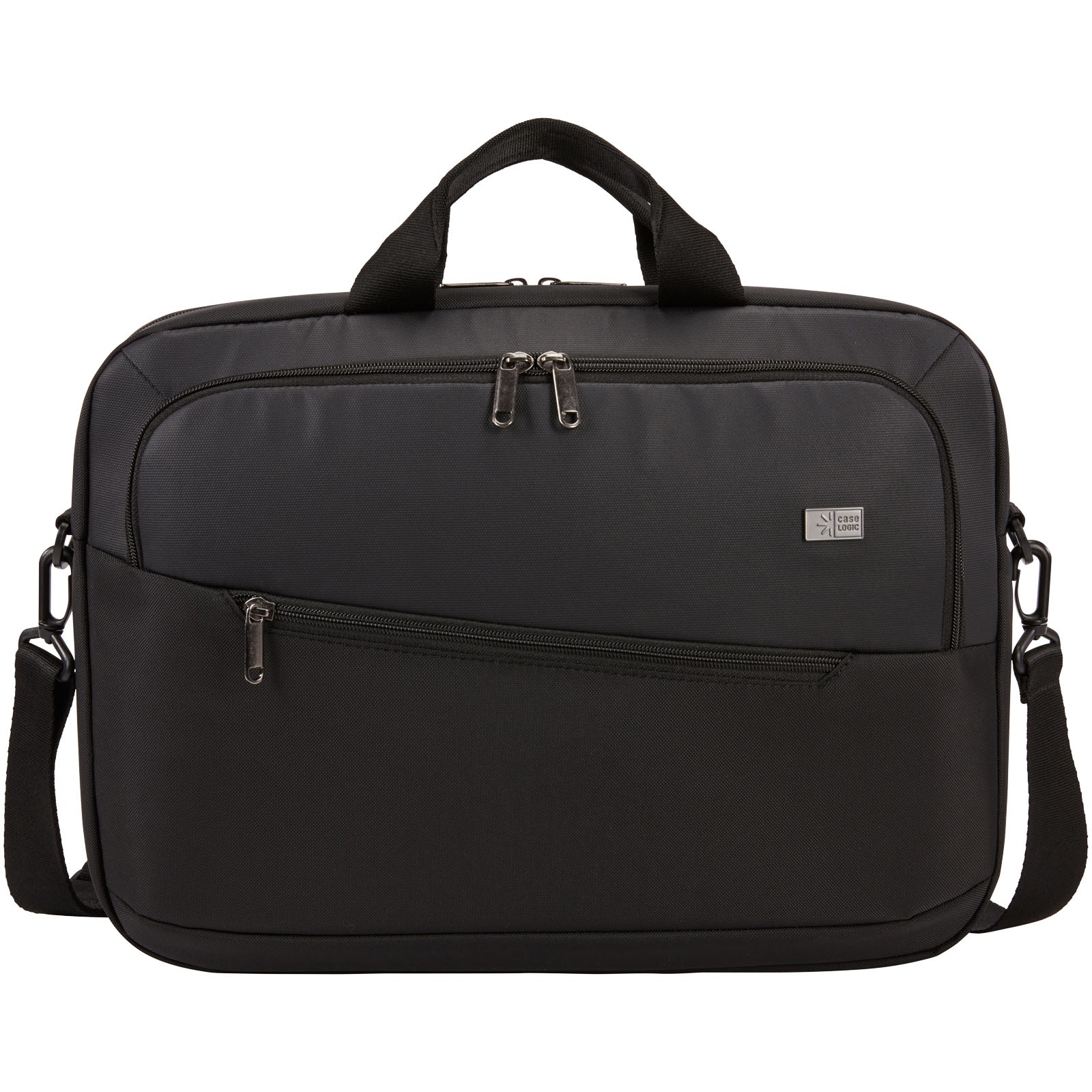 Case Logic Propel 15,6" dokumentmappe for laptop med logo - Svart, forside