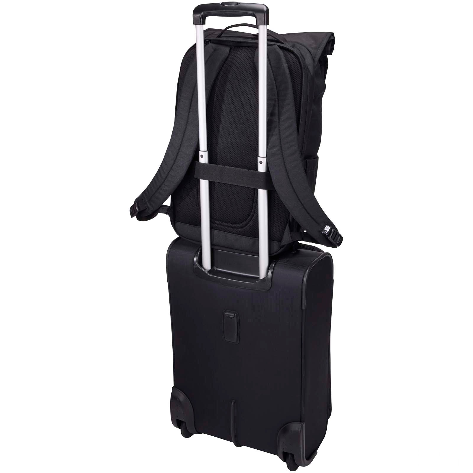 Case Logic Variate 17" utvidbar laptopveske med rulleåpning av resirkulert materiale med logo