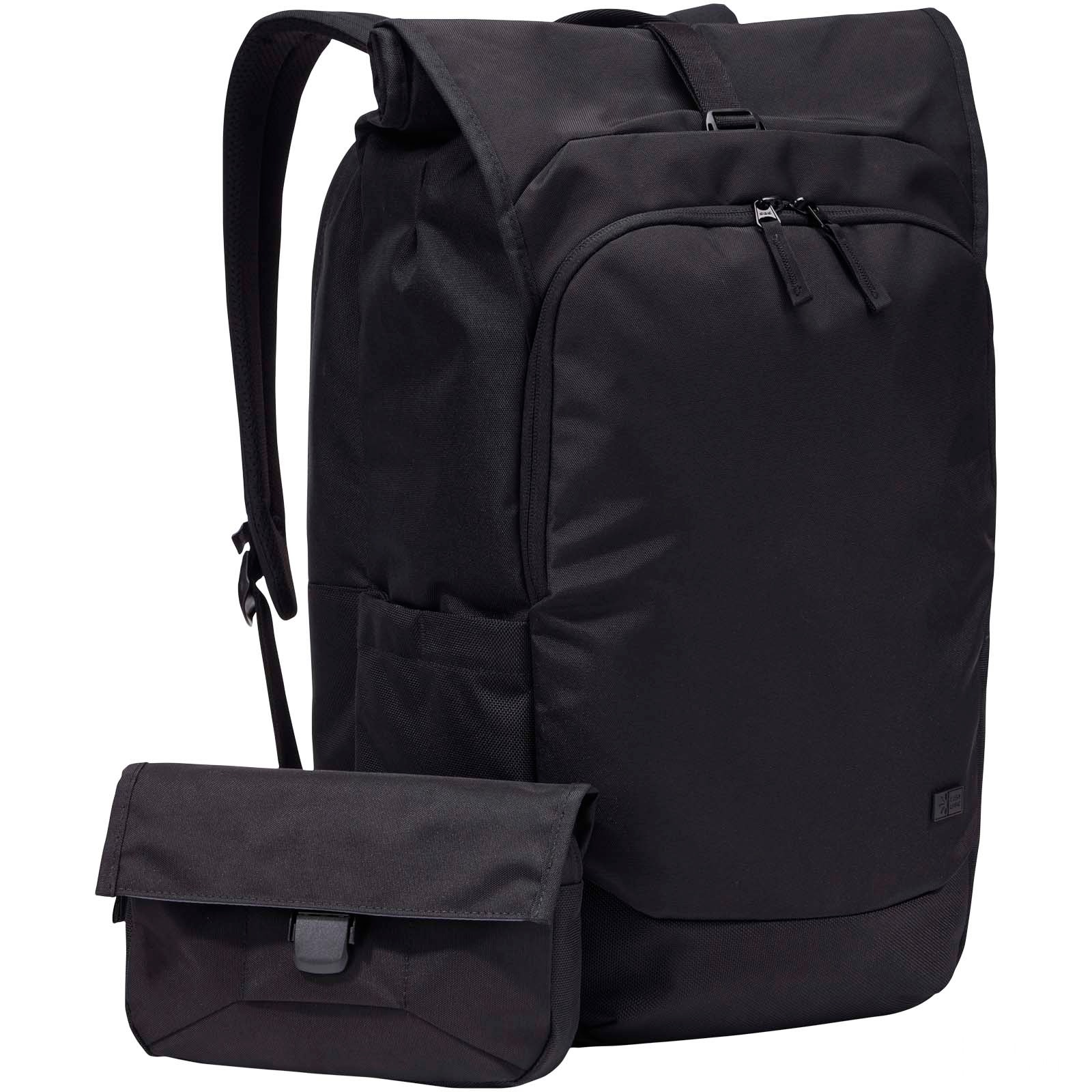 Case Logic Variate 17" utvidbar laptopveske med rulleåpning av resirkulert materiale med logo