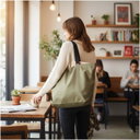 Citizen Green Azalee tote bag - image 2