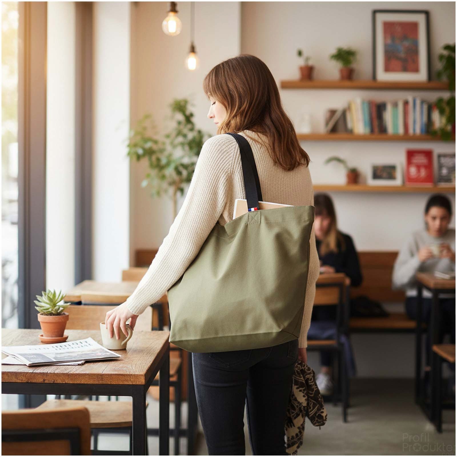 Citizen Green Azalee tote bag