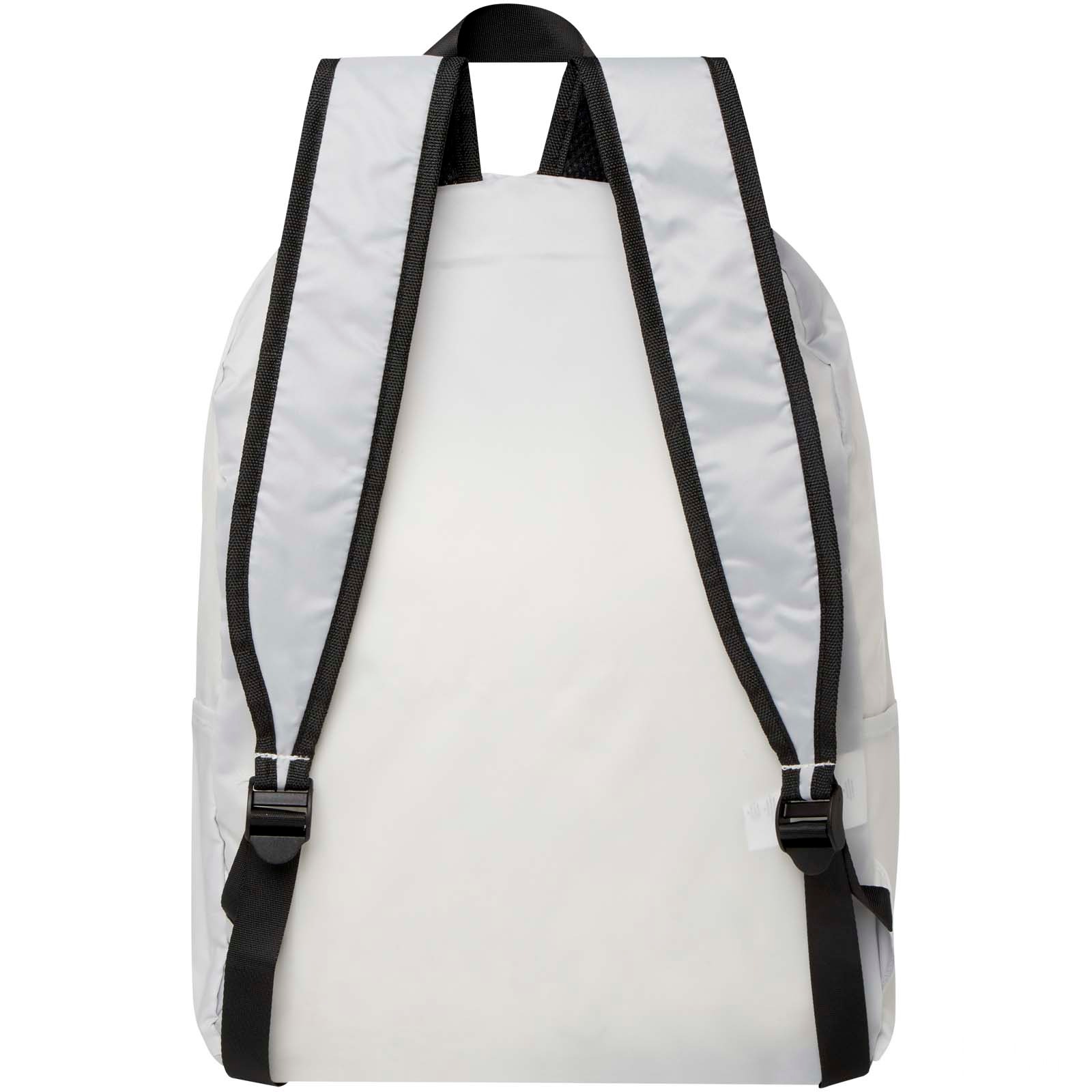 EcoFold sammenleggbar ryggsekk av RPET, 15L med trykk