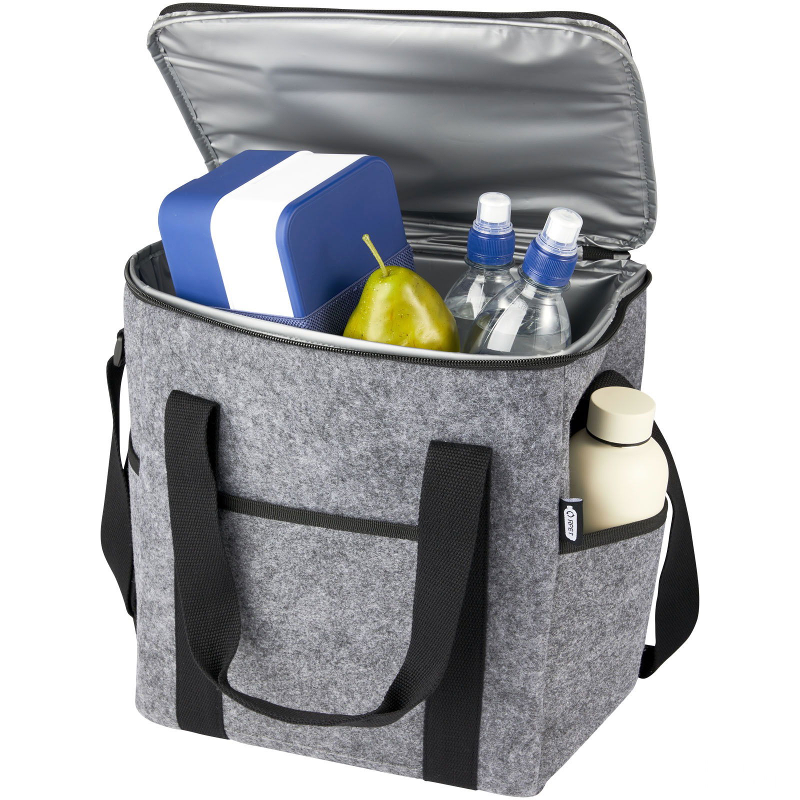 Felta GRS recycled felt bottle cooler bag 21L