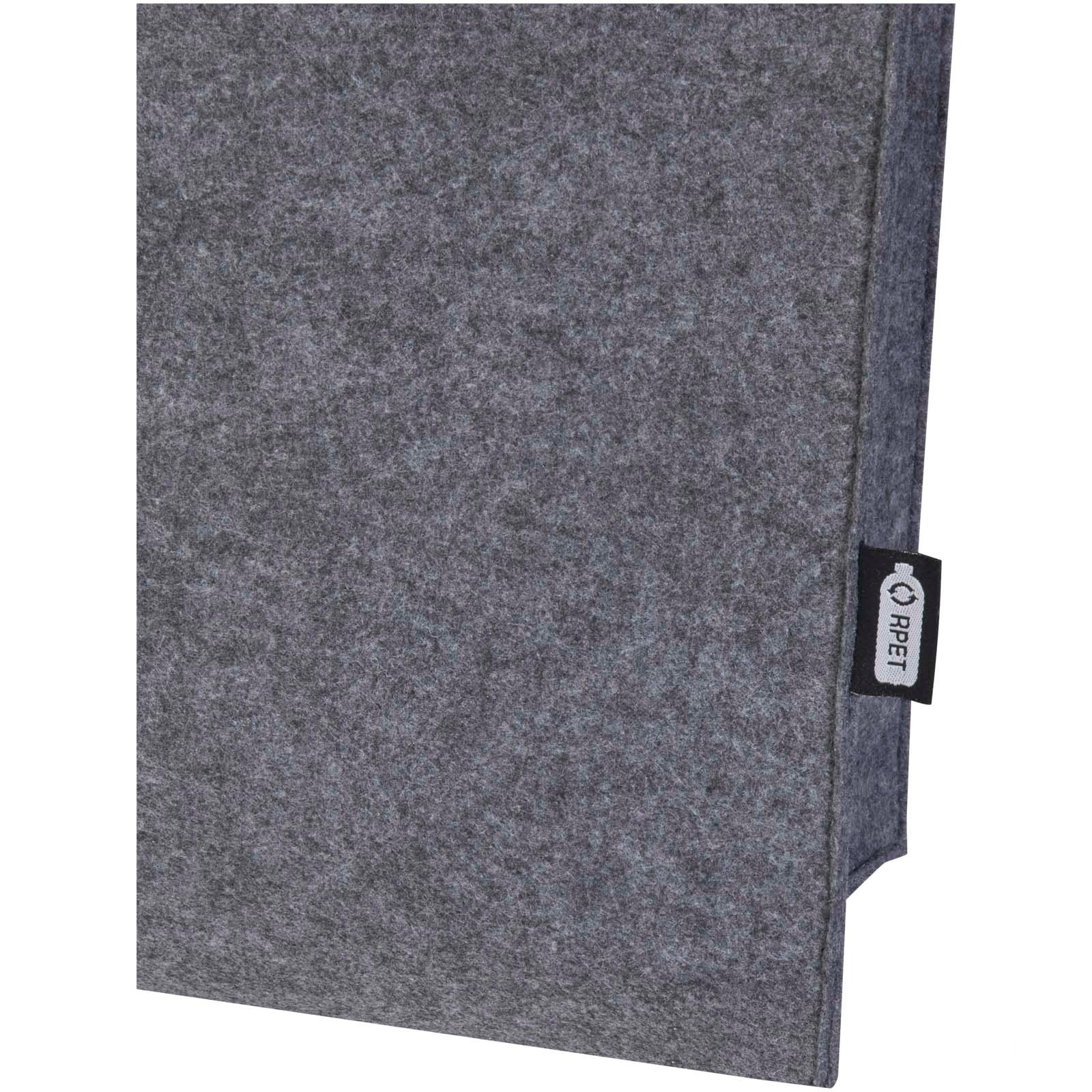 Felta handlenett med bunnfals av GRS-resirkulert filt, 20 l med trykk