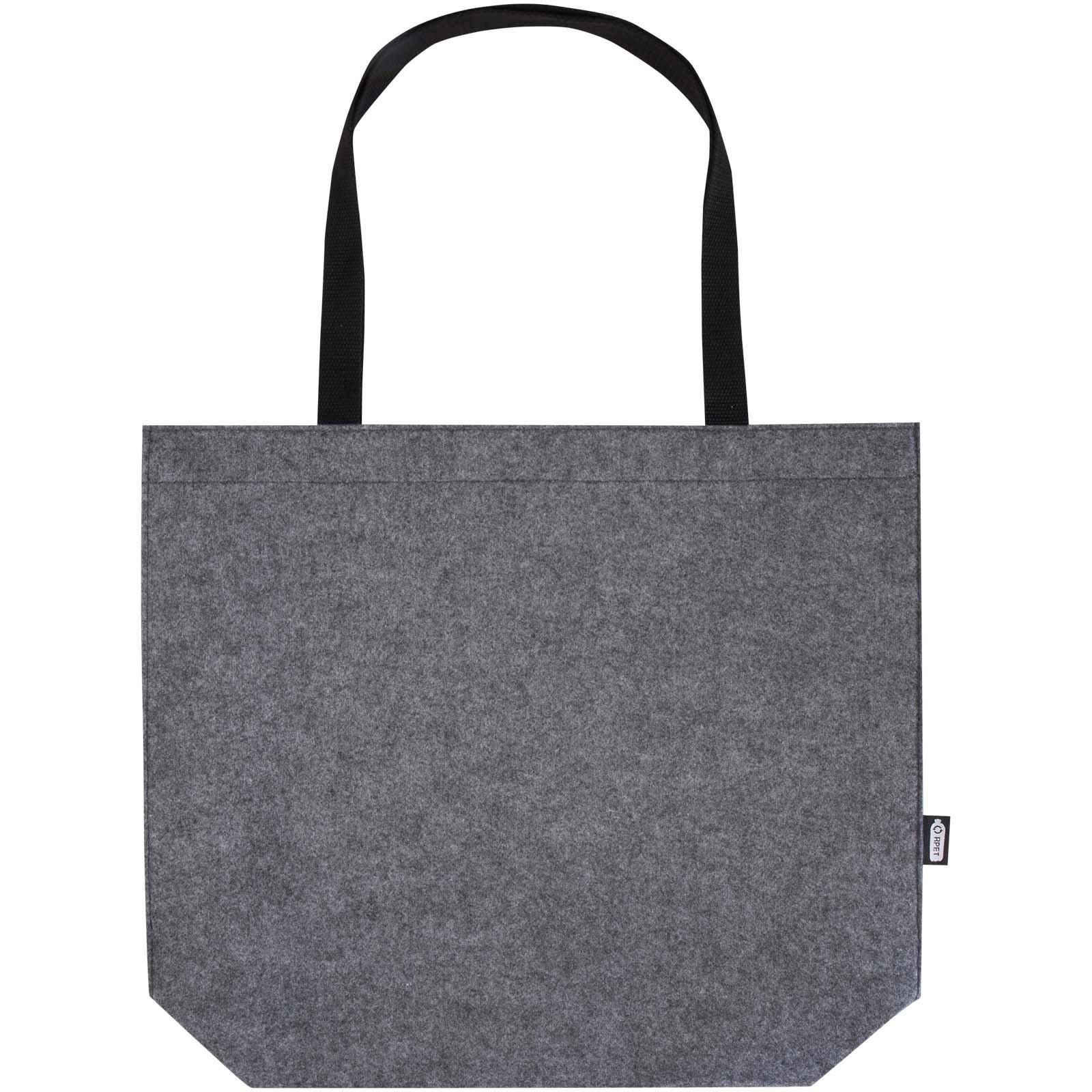 Felta handlenett med bunnfals av GRS-resirkulert filt, 20 l med trykk