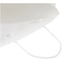 Håndlaget 170 g/m2 pose i integra-papir med plasthåndtak – 24 x 9 x 36 cm - bilde 3
