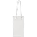 Håndlaget 170 g/m2 pose i integra-papir med plasthåndtak – 9,5 x 4 x 17 cm - bilde 1