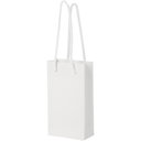 Håndlaget 170 g/m2 pose i integra-papir med plasthåndtak – 9,5 x 4 x 17 cm - bilde 4