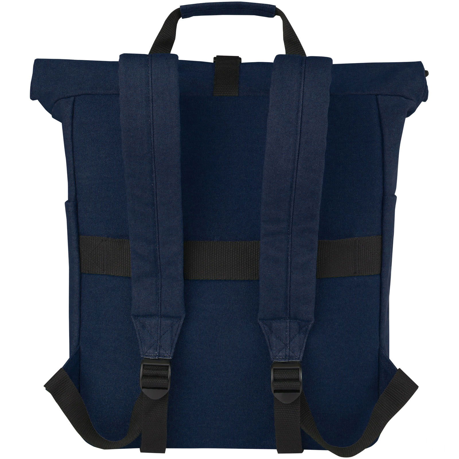Joey 15” GRS recycled canvas rolltop laptop backpack 15L