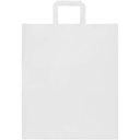 Kraft paper bag 80–90 g/m2 with flat handles – 32 x 17 x 39 cm - image 1
