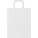 Kraftpapirpose 80 g/m2 med flate håndtak – 25 x 15 x 32 cm - bilde 1