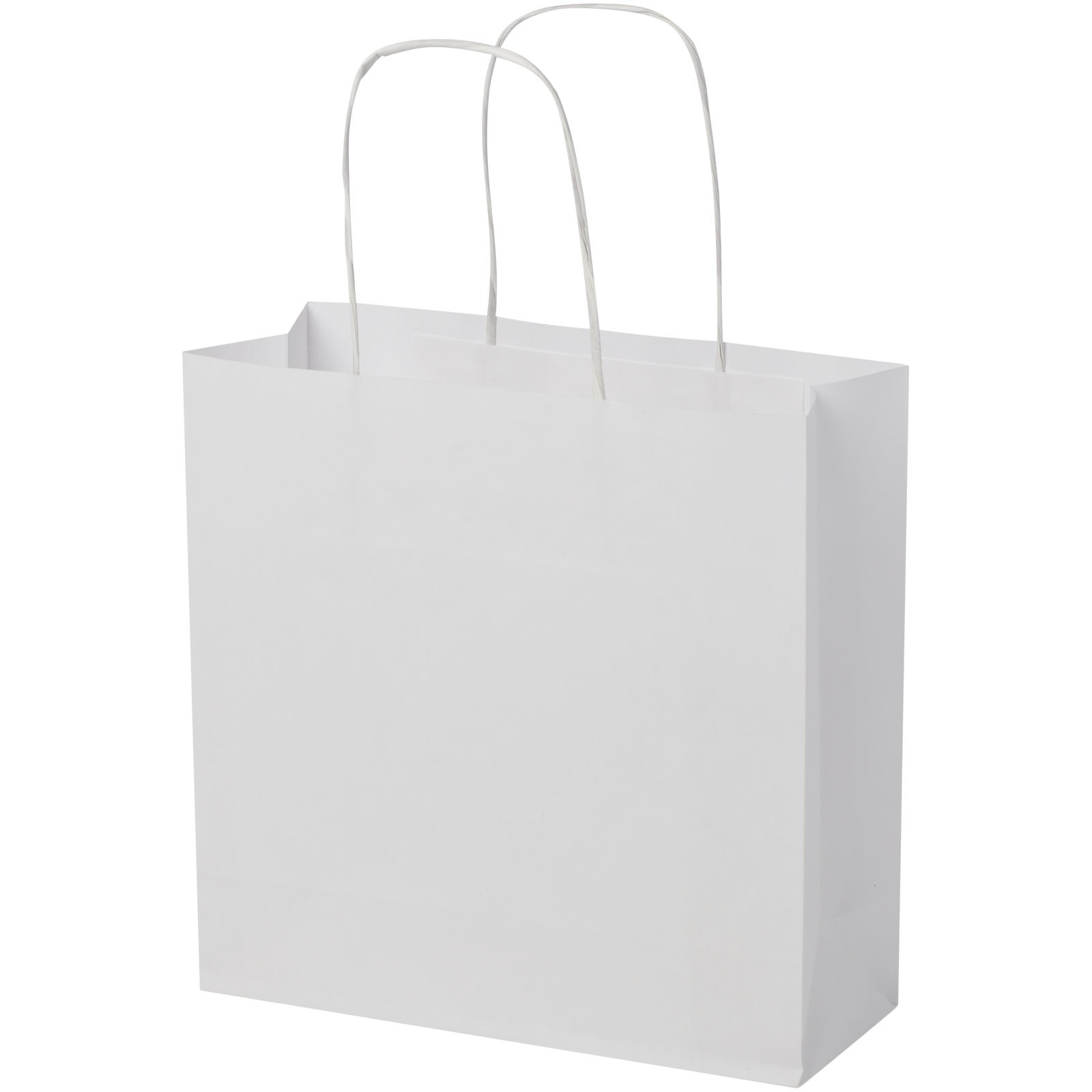 Kraftpapirpose 120 g/m2 med tvinnede håndtak – 24 x 9 x 24 cm