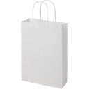 Kraftpapirpose 120 g/m2 med tvinnede håndtak – 24 x 9 x 32 cm - bilde 4