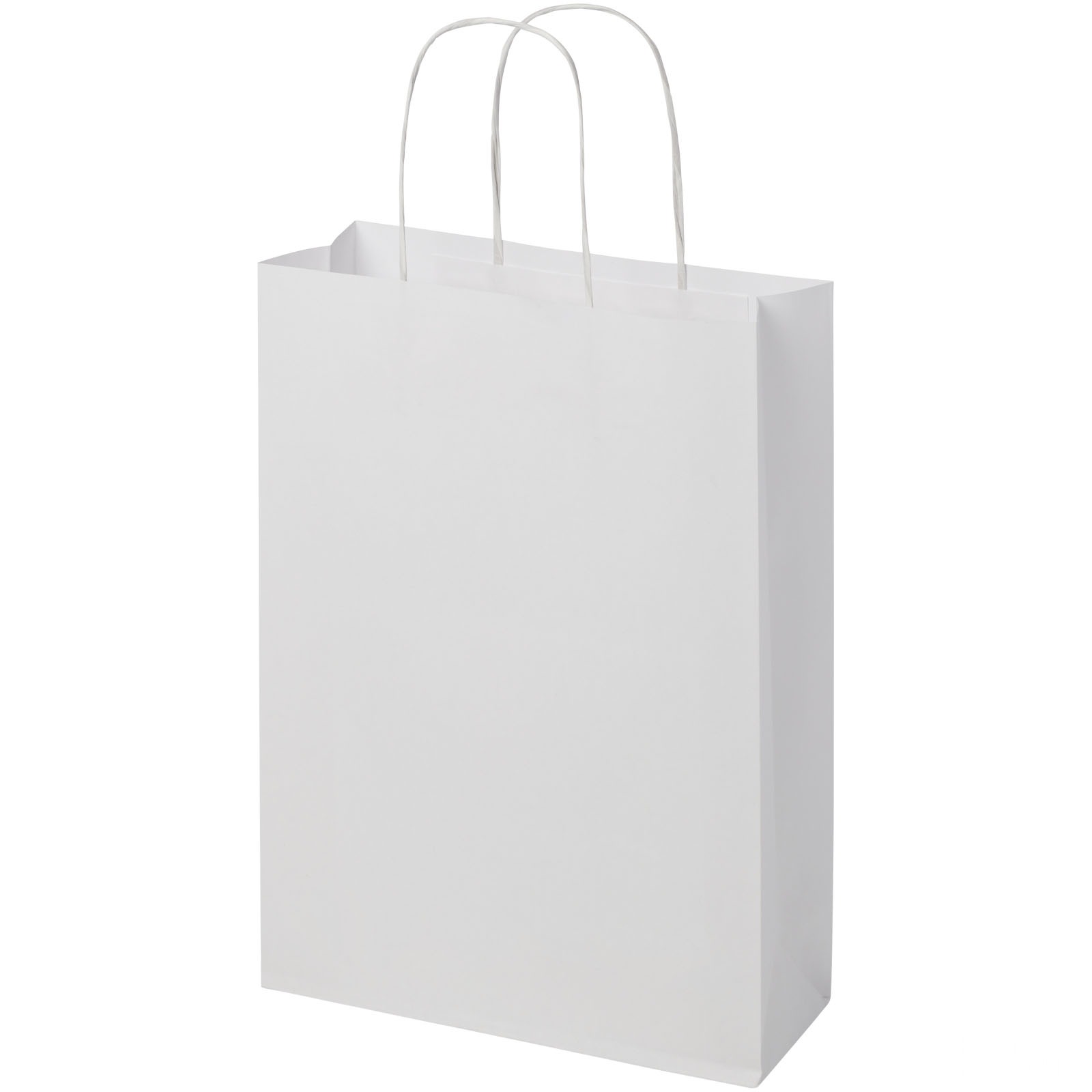 Kraftpapirpose 120 g/m2 med tvinnede håndtak – 24 x 9 x 32 cm