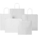 Kraftpapirpose 120 g/m2 med tvinnede håndtak – 24 x 9 x 32 cm - bilde 5