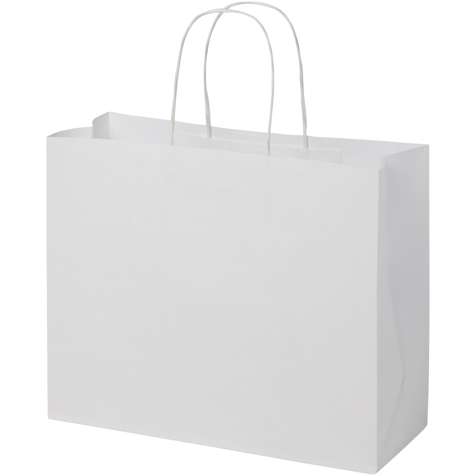Kraftpapperspåse 120 g/m2 med tvinnade handtag – 31 x 12 x 25 cm