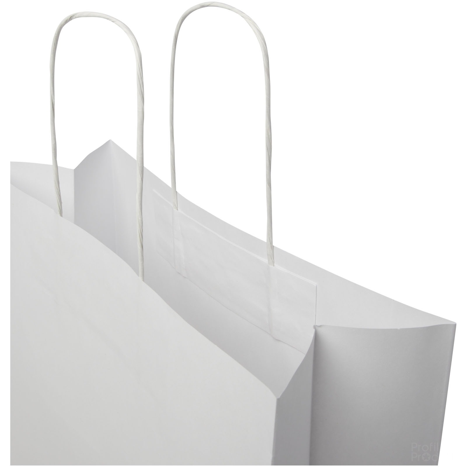Kraftpapperspåse 120 g/m2 med tvinnade handtag – 31 x 12 x 31 cm