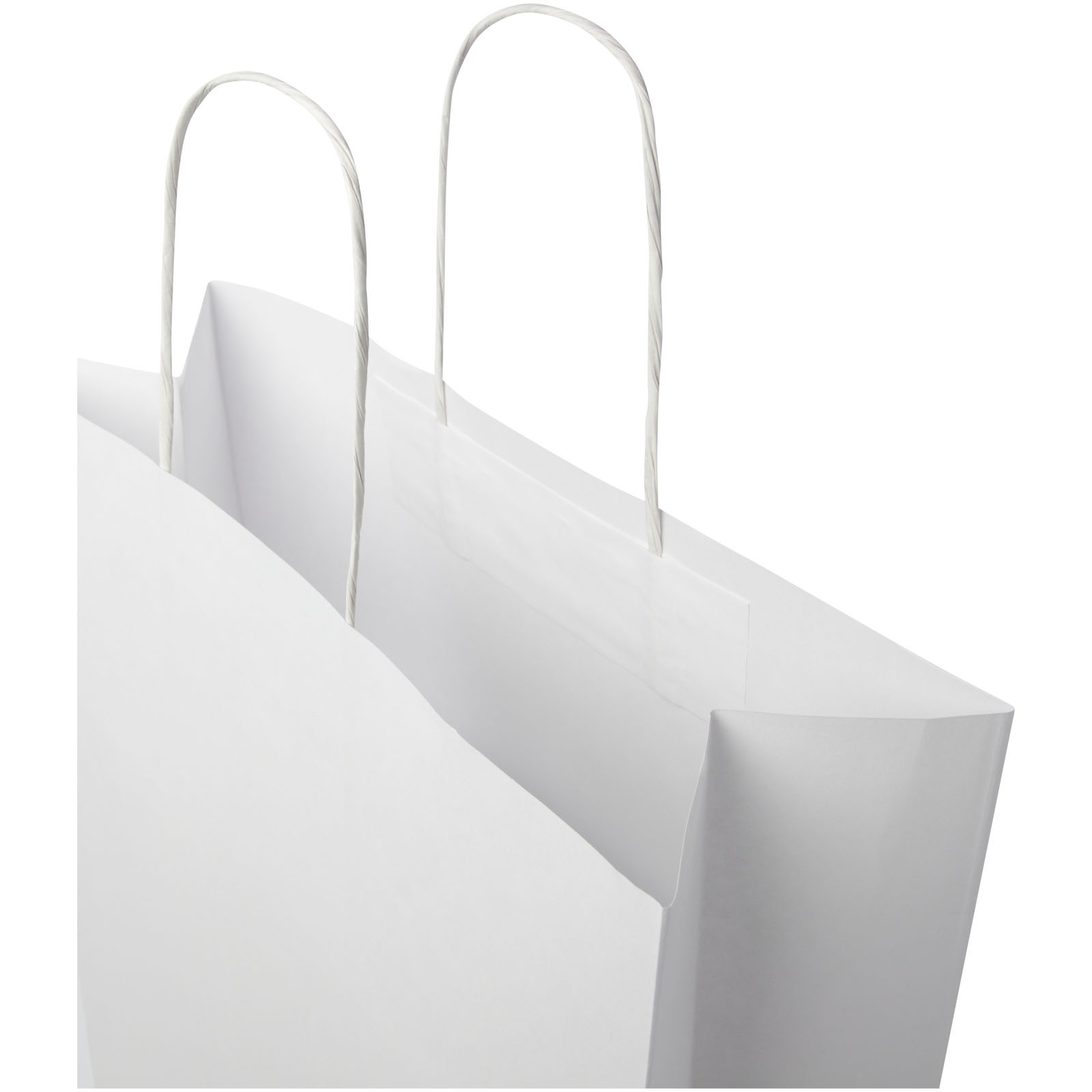 Kraftpapirpose 120 g/m2 med tvinnede håndtak – 31 x 12 x 41 cm