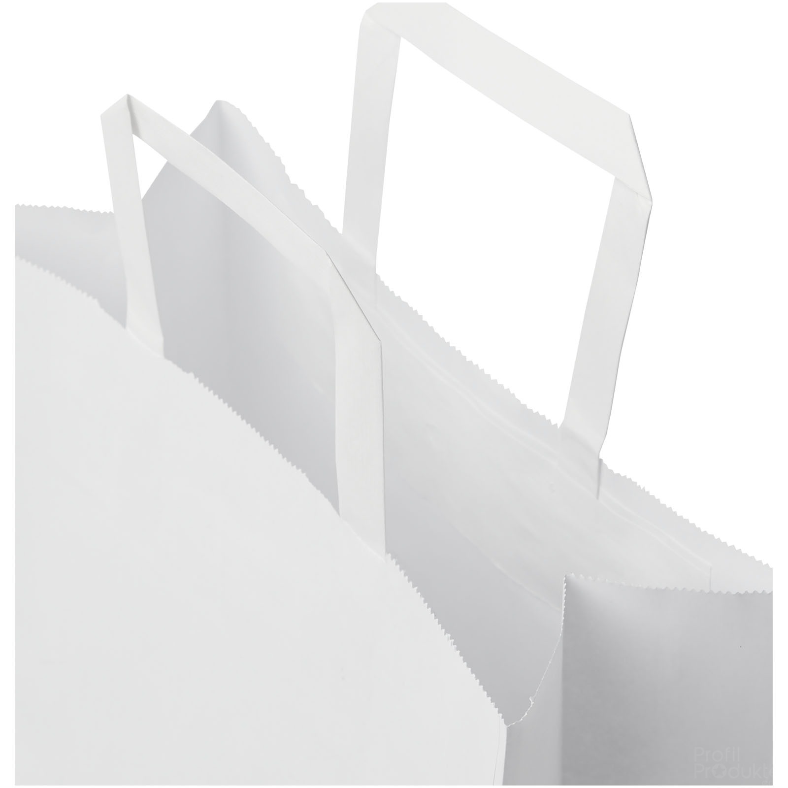 Kraftpapirpose 80-90 g/m2 med flate håndtak – 25 x 11 x 31 cm