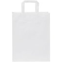 Kraftpapirpose 80-90 g/m2 med flate håndtak – 25 x 11 x 31 cm - bilde 1