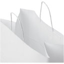 Kraftpapirpose 80-90 g/m2 med tvinnede håndtak – 34 x 20 x 35 cm - bilde 2