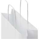 Kraftpapirpose 80 g/m2 med tvinnede håndtak – 18 x 8 x 21 cm - bilde 2