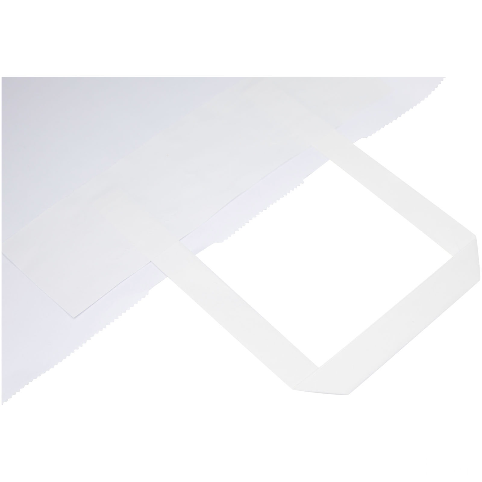 Kraftpapirpose 90-100 g/m2 med flate håndtak – 49,5 x 14 x 44 cm