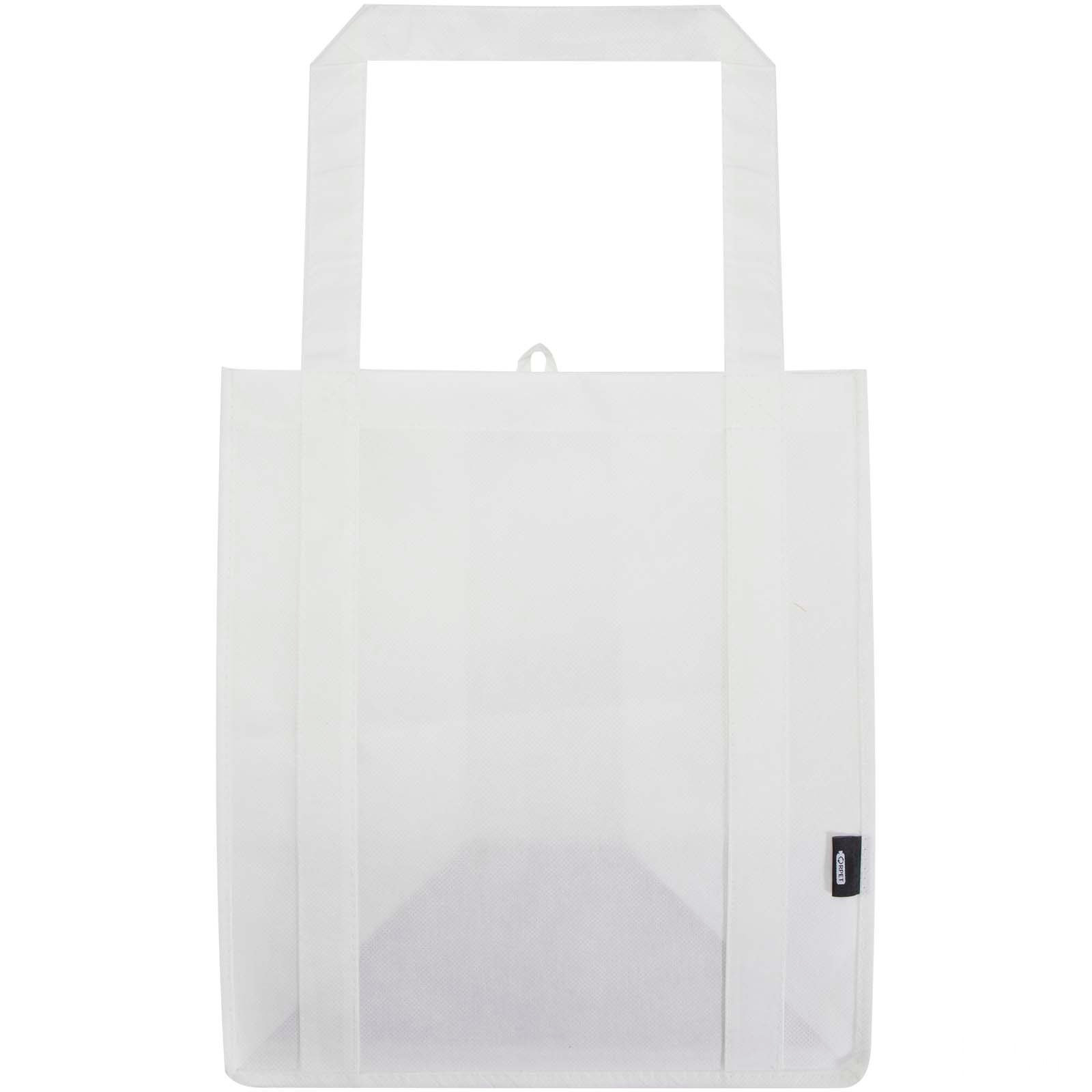 Liberty GRS recycled non-woven bottom board tote bag 29L - Vit, front view