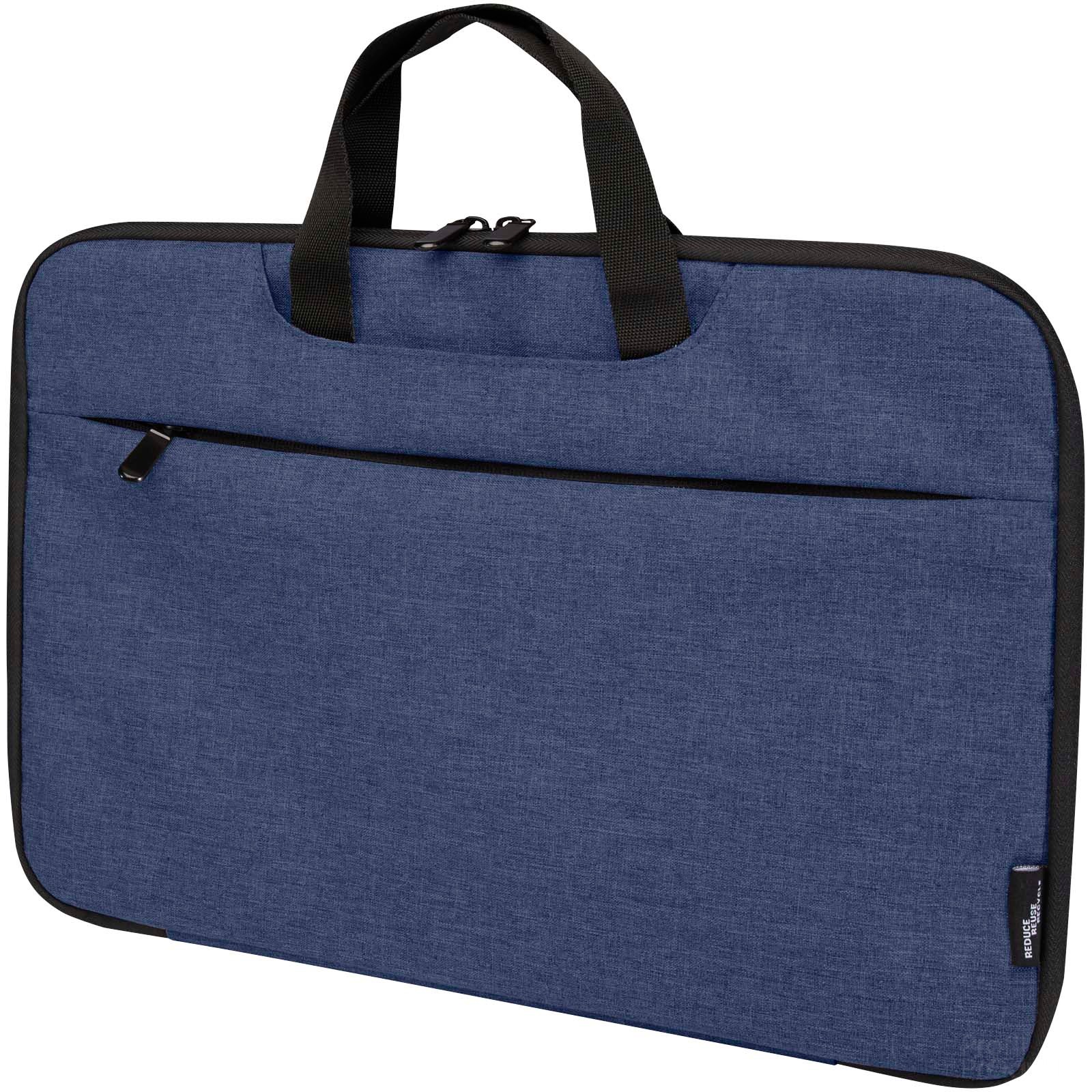 Libra 14" 2-i-1 laptopetui av GRS-gjenvunnet materiale, 3L med trykk