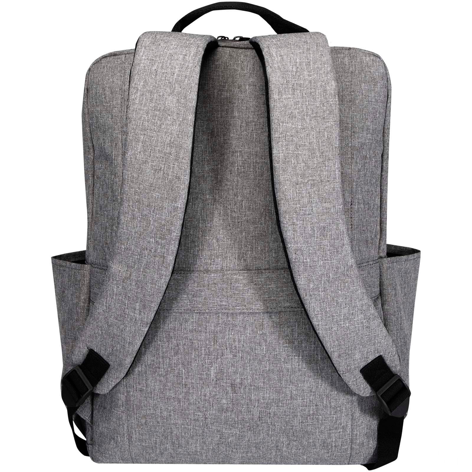Libra 15" laptopveske av GRS-gjenvunnet materiale, 15L med trykk