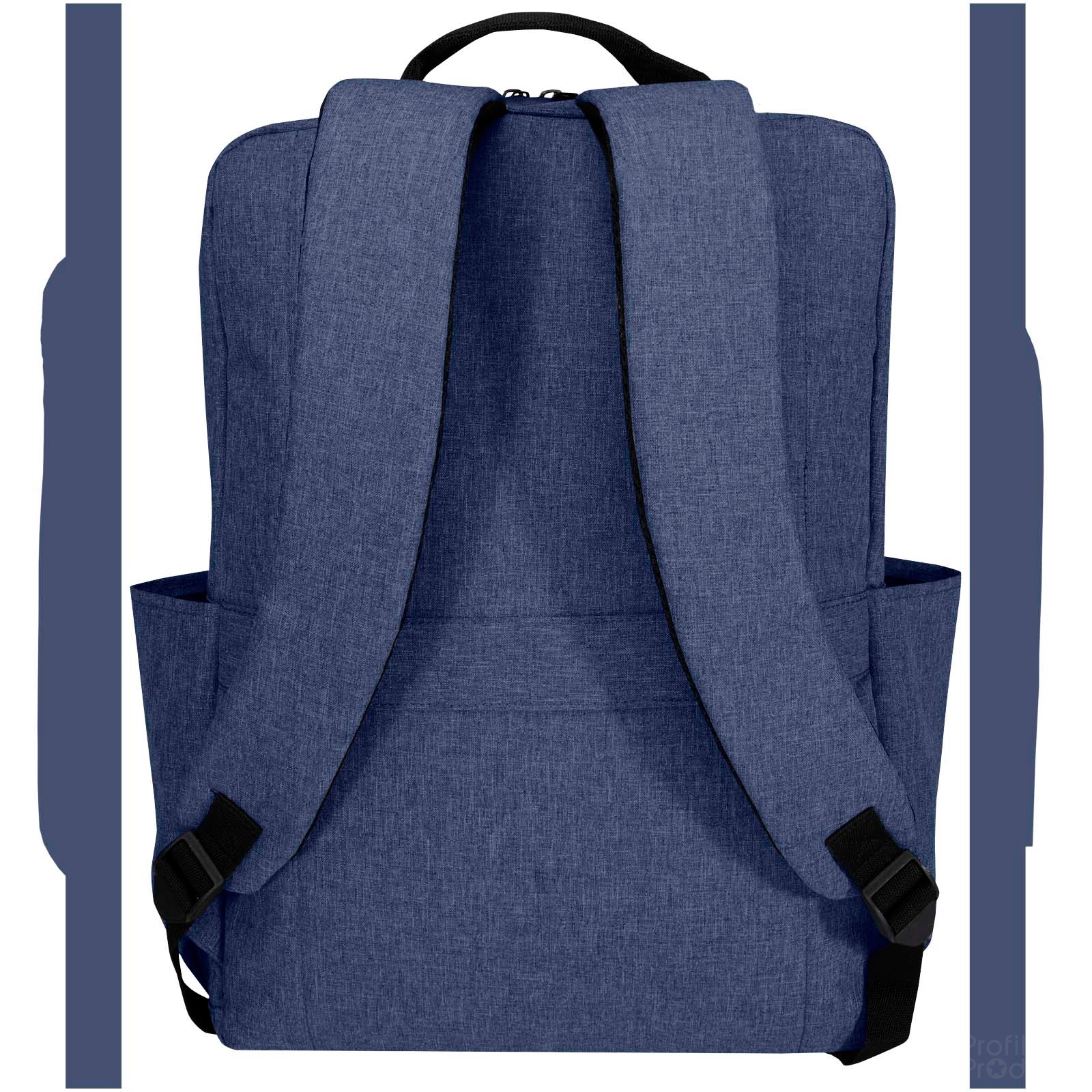Libra 15" laptopveske av GRS-gjenvunnet materiale, 15L med trykk