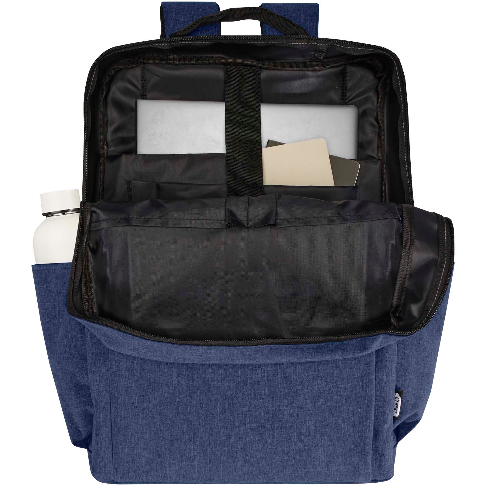 Libra 15" laptopveske av GRS-gjenvunnet materiale, 15L med trykk