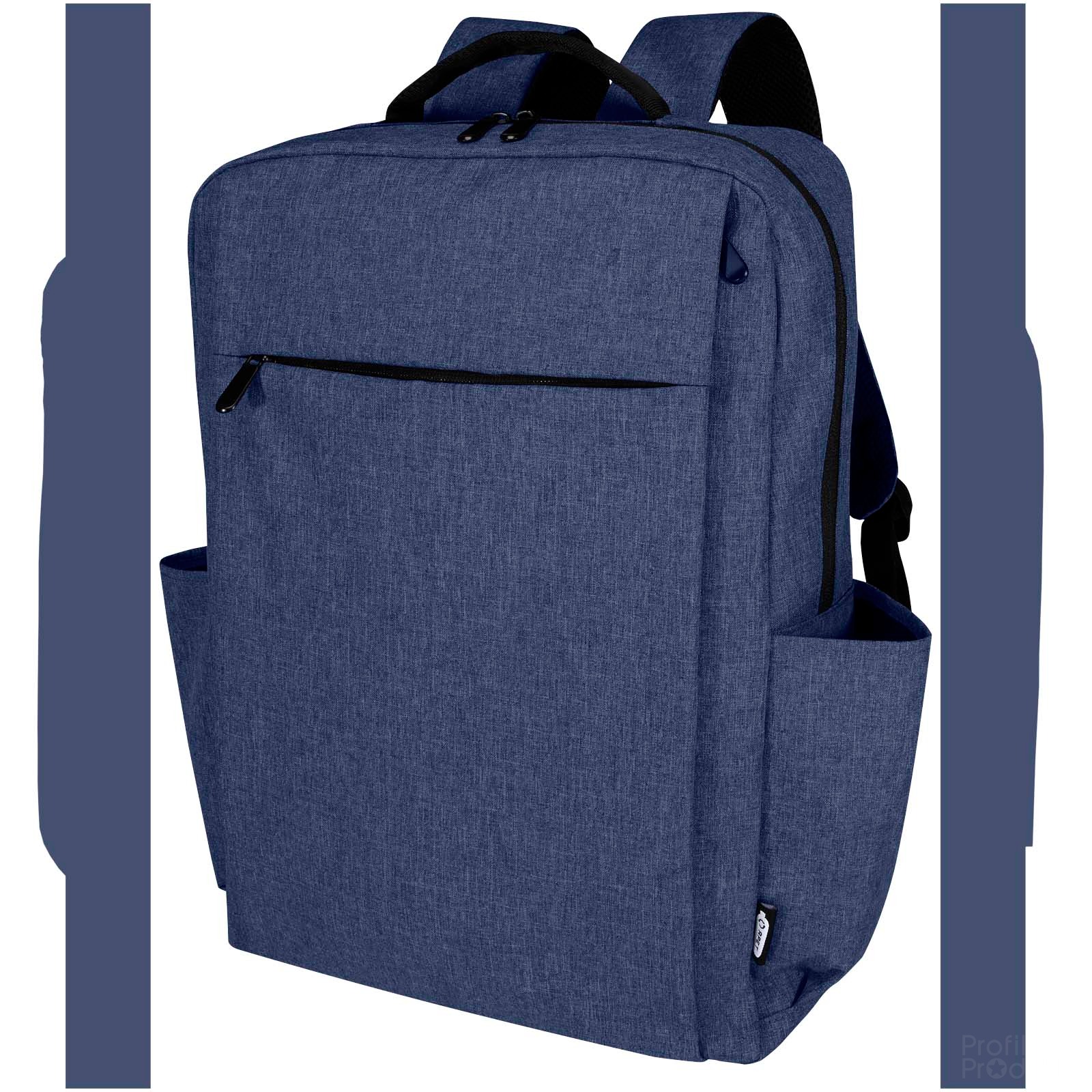 Libra 15" laptopveske av GRS-gjenvunnet materiale, 15L med trykk