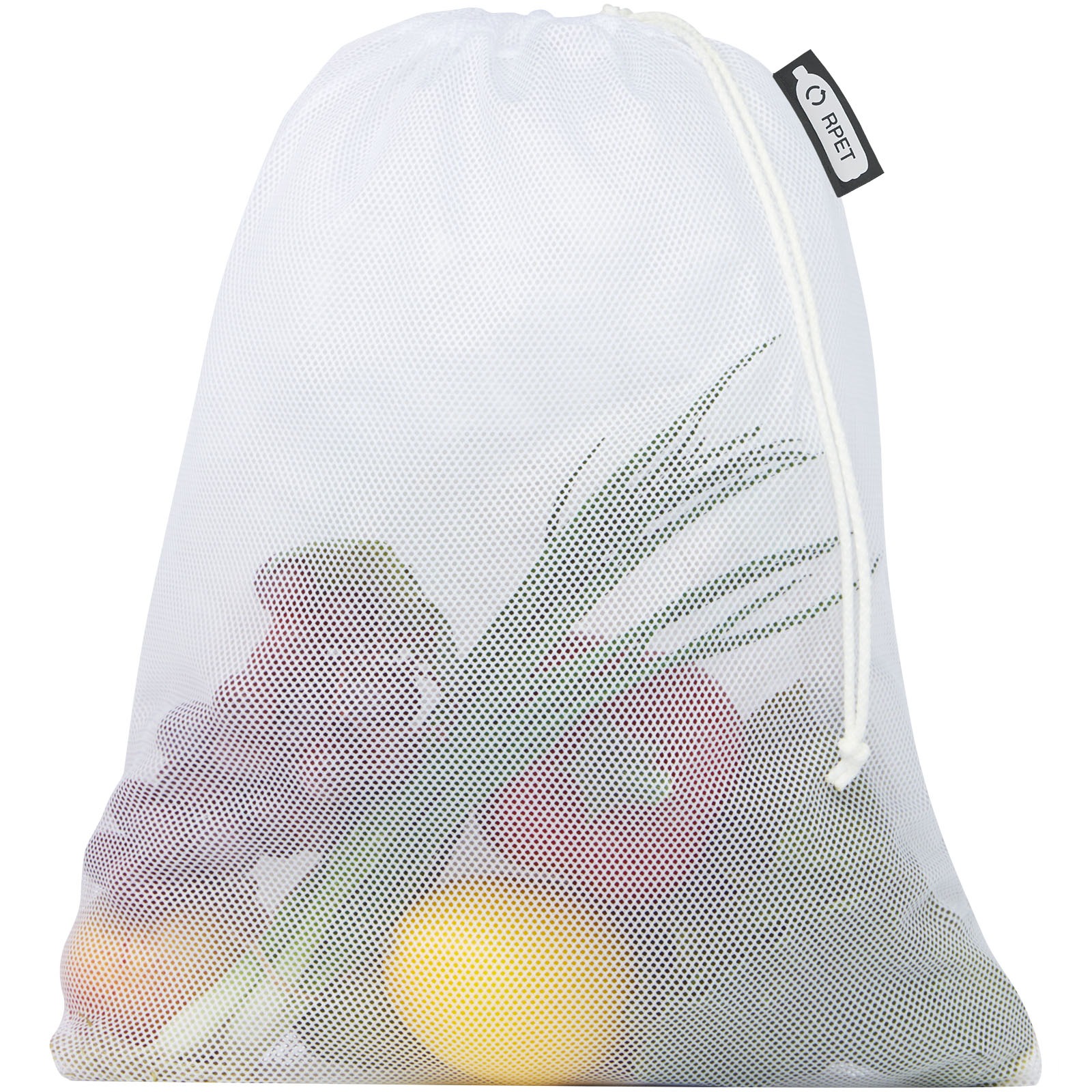 Handlenett i resirkulert polyester 30x41 cm