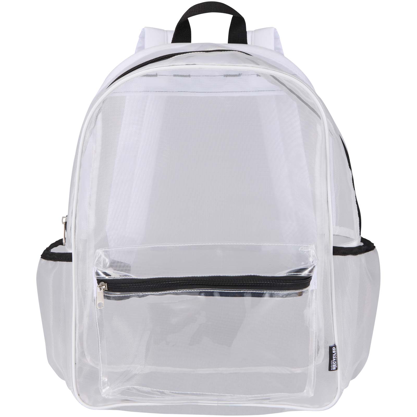 Mesh ryggsäck GRS-återvunnen, 18 l - Vit, forside