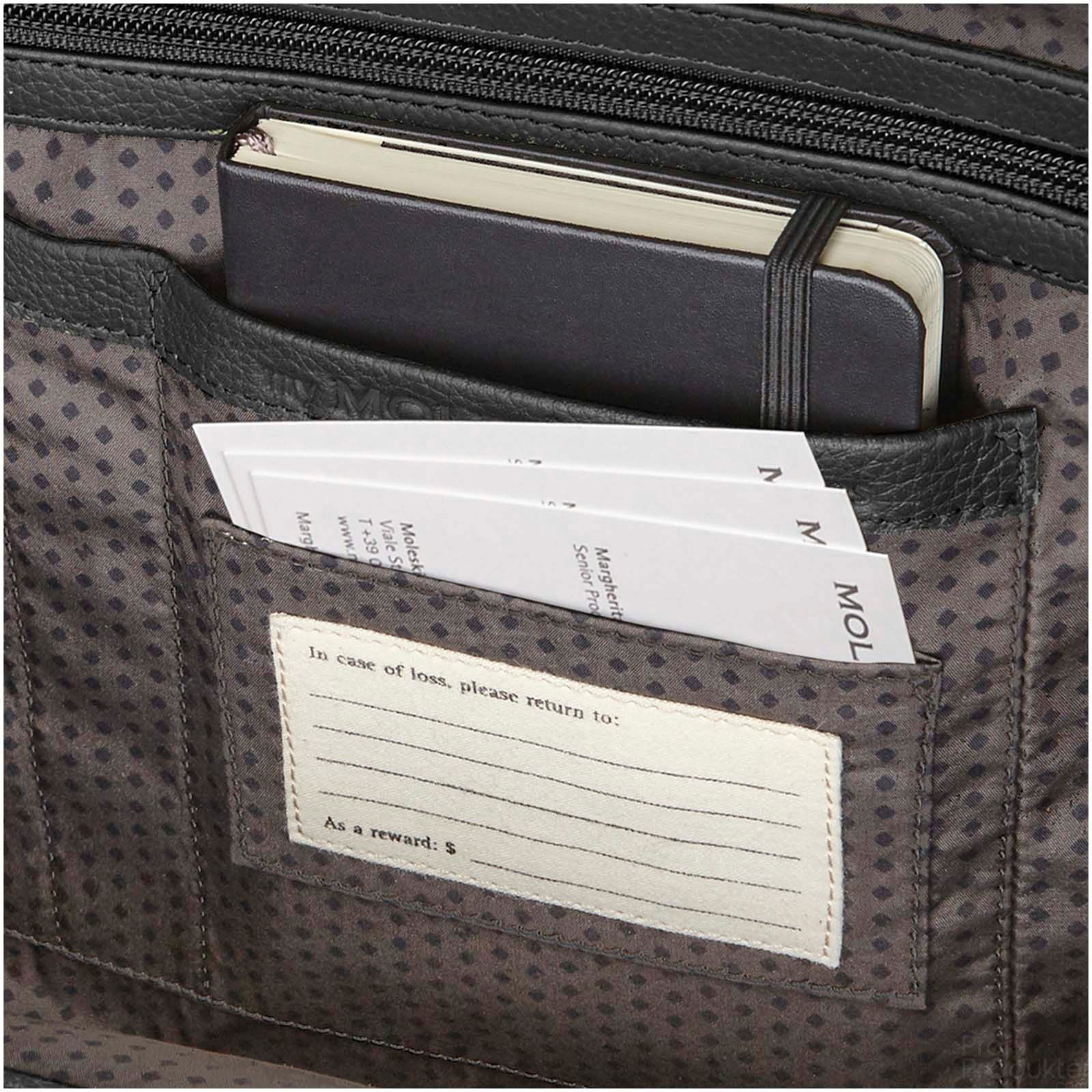 Moleskine Classic leather backpack