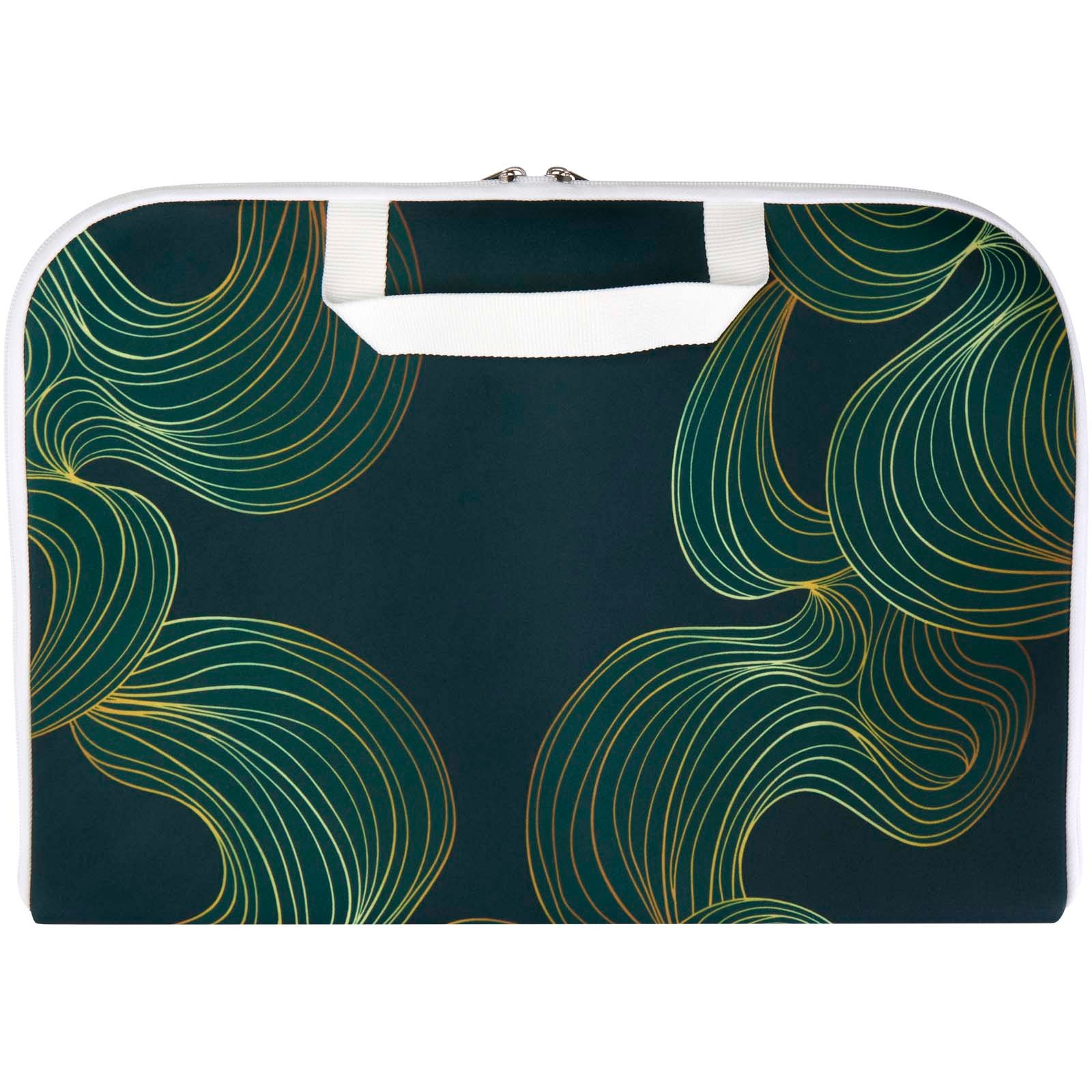 Mylo 17" sublimert laptopetui - Vit, forside