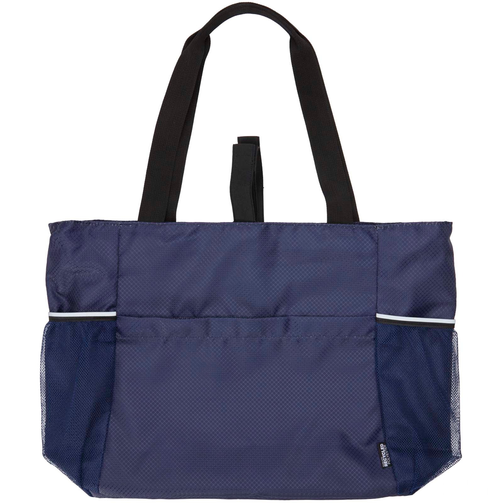 Nomad handlenett for yoga av GRS-gjenvunnet materiale, 18 l med trykk - Sandsten, forside