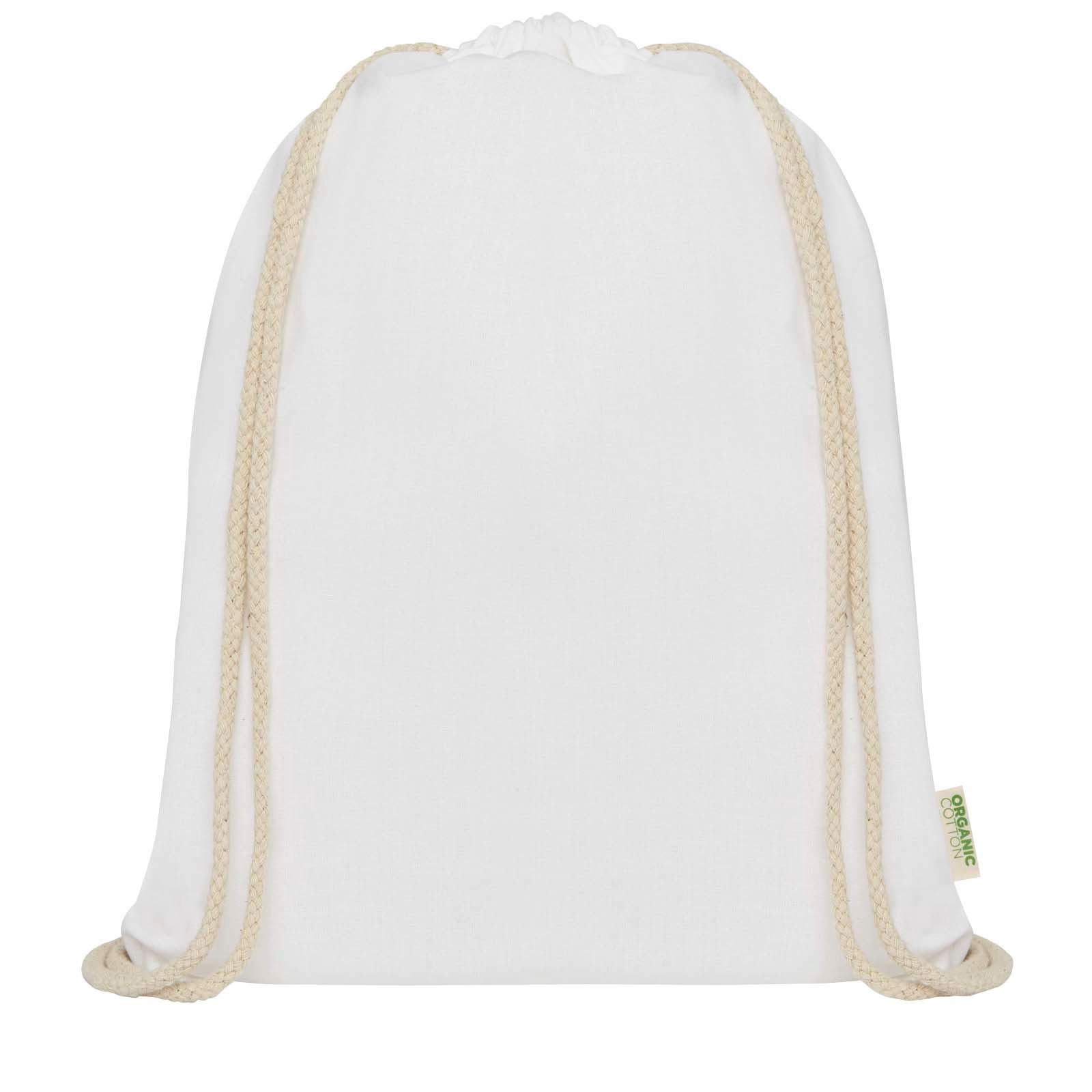 Odisha 140 g/m² OCS Organic Cotton Drawstring Bag, 5L
