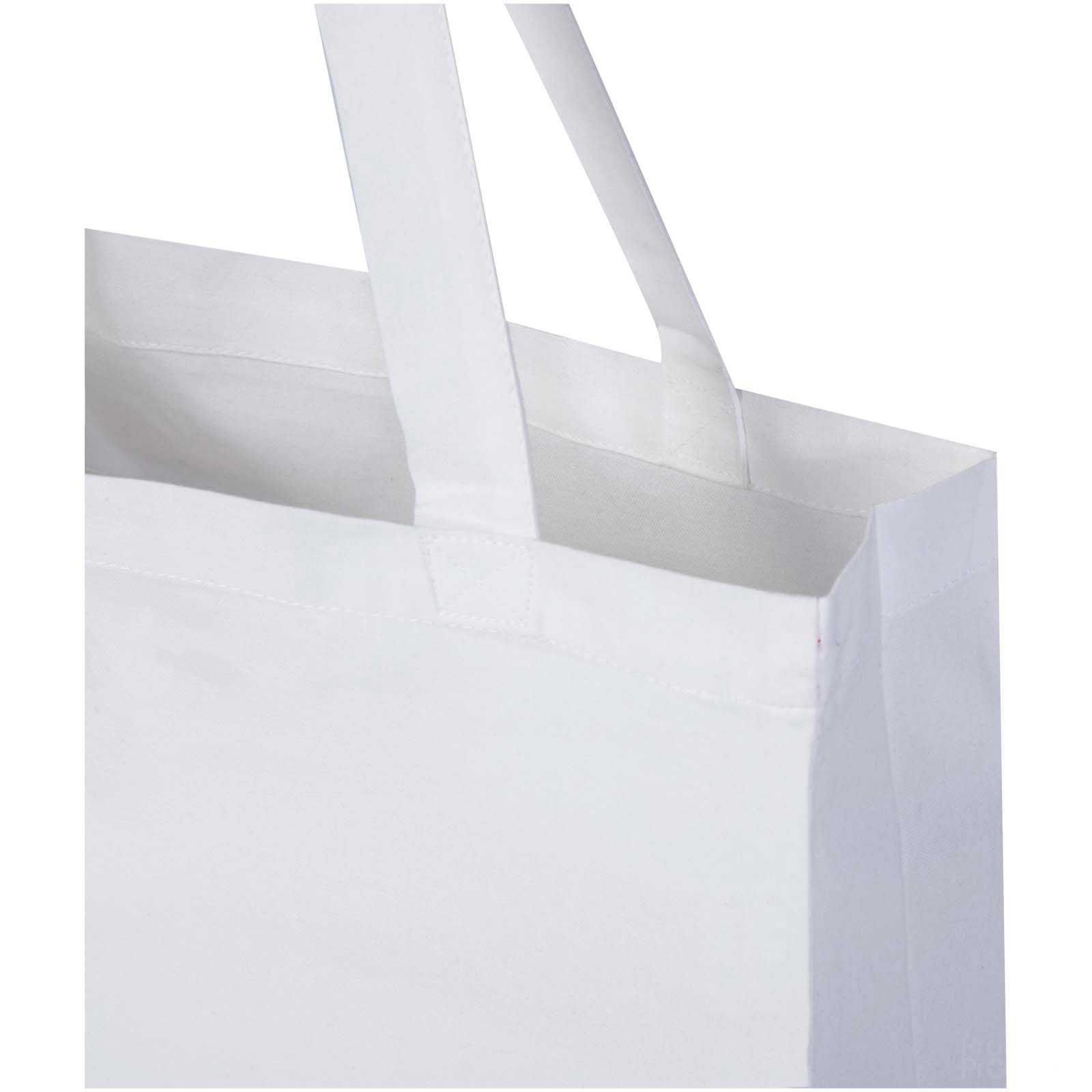 Odisha 180 g/m² OCS organic full gusset tote bag 14L 