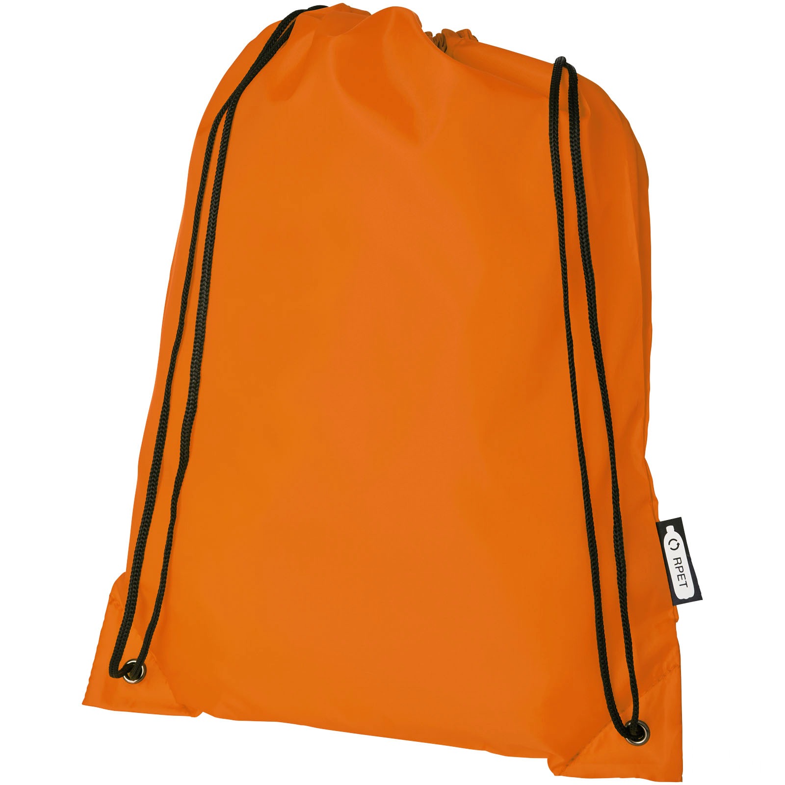 Oriole RPET gympapåse 5L - Orange med tryck
