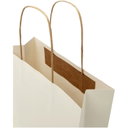 Papirpose 150 g/m2 av landbruksavfall med tvinnede håndtak – 24 x 9 x 24 cm - bilde 2