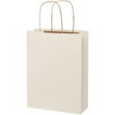 Papirpose 150 g/m2 av landbruksavfall med tvinnede håndtak – 24 x 9 x 32 cm - bilde 4
