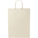 Papirpose 150 g/m2 av landbruksavfall med tvinnede håndtak – 31 x 12 x 41 cm - bilde 1