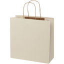 Papirpose 150 g/m2 av landbruksavfall med tvinnede håndtak – 31 x 12 x 31 cm - bilde 4