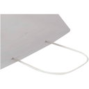 Papperspåse i kraftpapper 120 g/m² med tvinnade handtag – 18 x 9 x 23 cm - bild 4